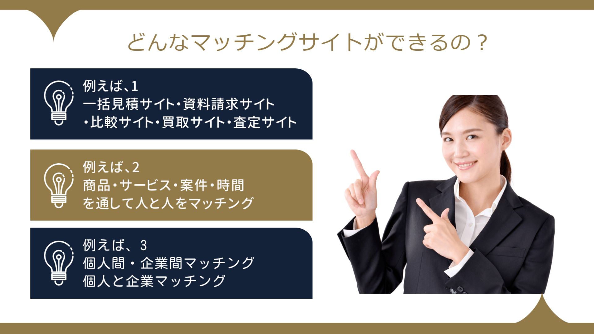 マッチングメディア構築システム「マッチング専科」とは 「絞る選ぶ比較する」納得できるマッチングサービスについての説明